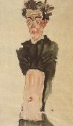 Egon Schiele Self-Portrait with Bare Stomach (mnk12) Spain oil painting artist